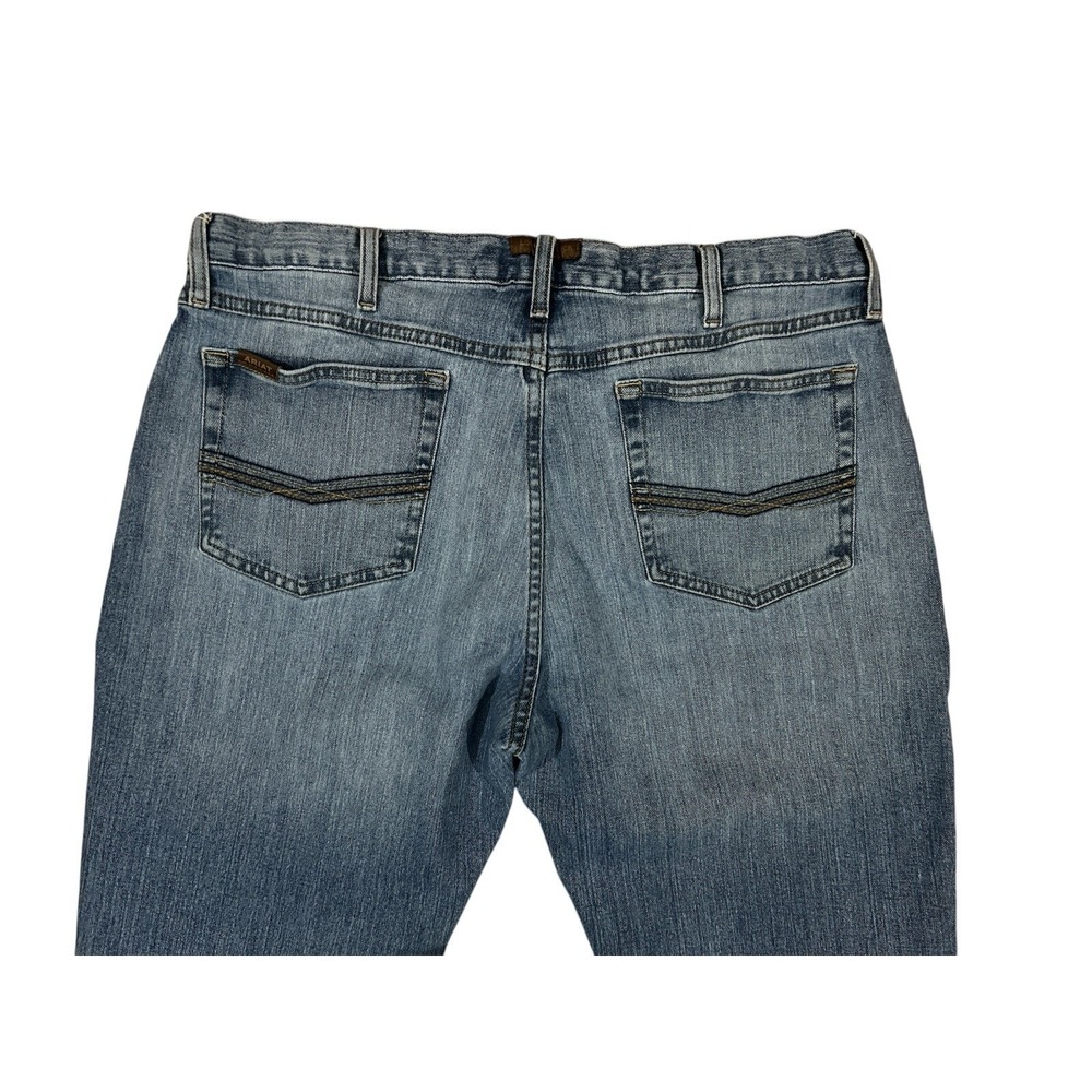 Ariat Jeans Mens 38x35 Blue M2 Relaxed Bootcut Western Denim Cowboy - Picture 7 of 7